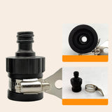Maxbell 4 Pieces Gardening Water Hose Fittings Adapter Connector Durable Lightweight