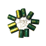 Maxbell Maxbell 10x Electrolytic Capacitor 100V 220uf Durable for LED Switching