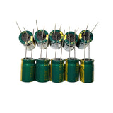 Maxbell Maxbell 10x Electrolytic Capacitor 100V 220uf Durable for LED Switching