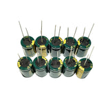 Maxbell Maxbell 10x Electrolytic Capacitor 100V 220uf Durable for LED Switching