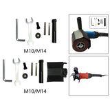 Maxbell Handheld Professional Drawbench Machine Full Set for #100-125 Angle Grinder M10