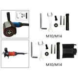 Maxbell Handheld Professional Drawbench Machine Full Set for #100-125 Angle Grinder M10