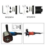 Maxbell Handheld Professional Drawbench Machine Full Set for #100-125 Angle Grinder M10