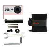 Maxbell Handheld Professional Drawbench Machine Full Set for #100-125 Angle Grinder M14 with Cover