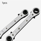 Maxbell Double Ended Ratchet Wrench Conditioning Repair Multipurpose Tools
