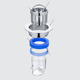 Maxbell Shower Drain Insert Drain Plug Floor Strainer for Household Water Sewer