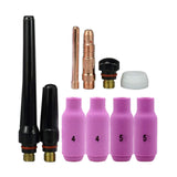 Maxbell 10x Welding Consumables and Collet Kit for 17 18 26 Series TIG Welding