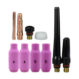 Maxbell 10x Welding Consumables and Collet Kit for 17 18 26 Series TIG Welding