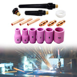 Maxbell 16Pcs Welding Consumables for 9 20 25 Series TIG Welding Parts