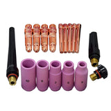 Maxbell TIG Collet Body Kit Collet Alumina Nozzle Accessories for Welding