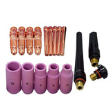 Maxbell TIG Collet Body Kit Collet Alumina Nozzle Accessories for Welding