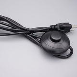 Maxbell Lamp Power Cord Extension Cords Lamp Light On off for Table Lamps Black