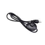 Maxbell Lamp Power Cord Extension Cords Lamp Light On off for Table Lamps Black