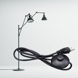 Maxbell Lamp Power Cord Extension Cords Lamp Light On off for Table Lamps Black