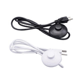 Maxbell Lamp Power Cord Extension Cords Lamp Light On off for Table Lamps Black