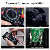 Maxbell Digital Multimeter Capacitance Tester for Household Applicance Black Style D