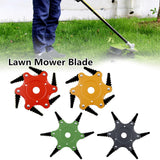 Maxbell 65MN Steel Mower Head Eater Cutter Universal Supplies for Lawn patio Red