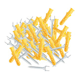 Maxbell 50x Double Ended Screw Screws for Background Wall line 3.5mm