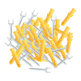 Maxbell 50x Double Ended Screw Screws for Background Wall line 3.5mm
