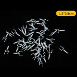 Maxbell 50x Double Ended Screw Screws for Background Wall line 1.5mm