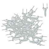 Maxbell 50x Double Ended Screw Screws for Background Wall line 1.5mm