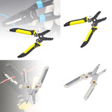 Maxbell Professional Wire 7'' Plier Maintenance Crimping for Machine Repair Yellow
