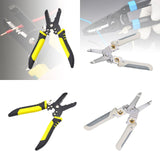 Maxbell Professional Wire 7'' Plier Maintenance Crimping for Machine Repair Yellow