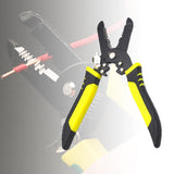Maxbell Professional Wire 7'' Plier Maintenance Crimping for Machine Repair Yellow