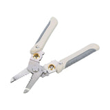Maxbell Professional Wire 7'' Plier Maintenance Crimping for Machine Repair Argent