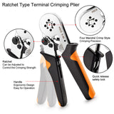 Maxbell Crimping Plier Tool Hand High Precision Terminal Pliers Repair Tool Sturdy White