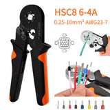 Maxbell Crimping Plier Tool Hand High Precision Terminal Pliers Repair Tool Sturdy Black