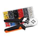 Maxbell Crimping Plier Tool Hand High Precision Terminal Pliers Repair Tool Sturdy White set