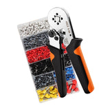 Maxbell Crimping Plier Tool Hand High Precision Terminal Pliers Repair Tool Sturdy White set