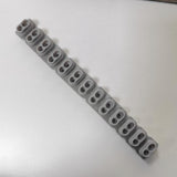 Maxbell Keyboard Conductive Rubber Repair Keypad Key Contact Strip for Piano Gifts 13 keys