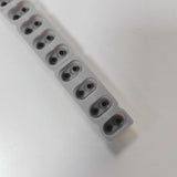 Maxbell Keyboard Conductive Rubber Repair Keypad Key Contact Strip for Piano Gifts 13 keys