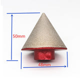 Maxbell Chamfer Drill Bit Practical 50mm Professional High Precision for Floor Tile M14