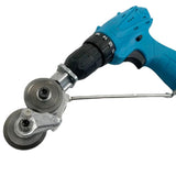 Maxbell Electric Drill Plate Cutter Multipurpose Accessory for Steel Sheet Aluminum