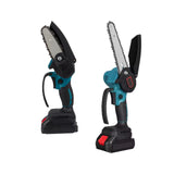 Maxbell Electric Chain Tool Electric Tool Woodworking Tools Handheld for Lawn Garden 4inch