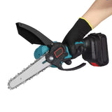 Maxbell Electric Chain Tool Electric Tool Woodworking Tools Handheld for Lawn Garden 4inch