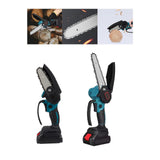 Maxbell Electric Chain Tool Electric Tool Woodworking Tools Handheld for Lawn Garden 4inch