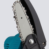 Maxbell Electric Chain Tool Electric Tool Woodworking Tools Handheld for Lawn Garden 4inch