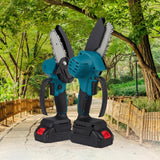 Maxbell Electric Chain Tool Electric Tool Woodworking Tools Handheld for Lawn Garden 4inch
