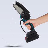 Maxbell Electric Chain Tool Electric Tool Woodworking Tools Handheld for Lawn Garden 4inch