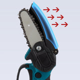 Maxbell Electric Chain Tool Electric Tool Woodworking Tools Handheld for Lawn Garden 4inch