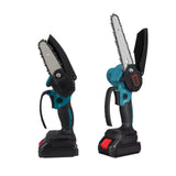 Maxbell Electric Chain Tool Electric Tool Woodworking Tools Handheld for Lawn Garden 4inch