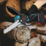 Maxbell Electric Chain Tool Electric Tool Woodworking Tools Handheld for Lawn Garden 6in