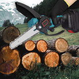 Maxbell Electric Chain Tool Electric Tool Woodworking Tools Handheld for Lawn Garden 6in