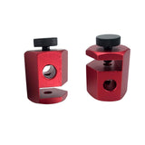 Maxbell Tall Stair Gauges Framing Square Attachment Jigs Red Color for Stair Layout