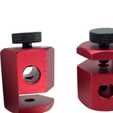 Maxbell Tall Stair Gauges Framing Square Attachment Jigs Red Color for Stair Layout