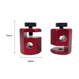 Maxbell Tall Stair Gauges Framing Square Attachment Jigs Red Color for Stair Layout